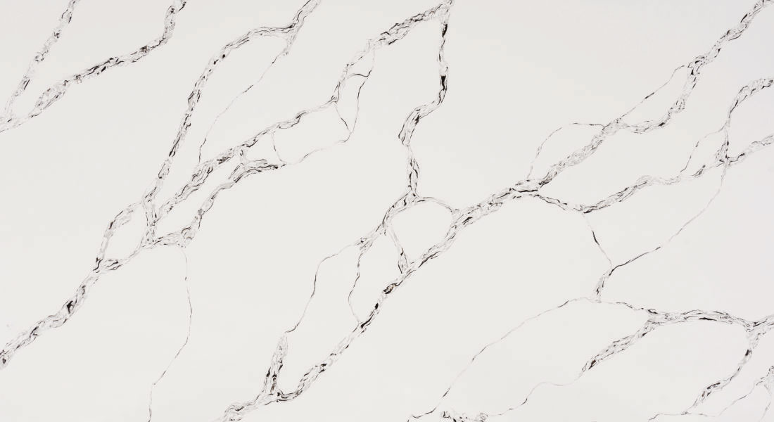 Calacatta Claudia Paradigm quartz slab in Jaipur