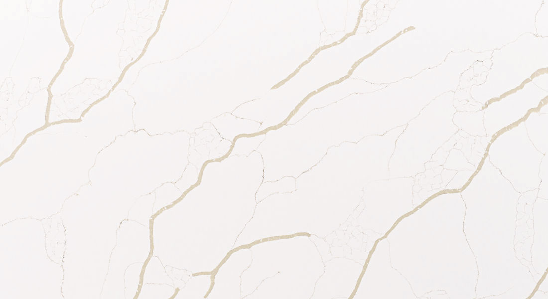 Calacatta Rustic Lazza Paradigm quartz slab in Jaipur