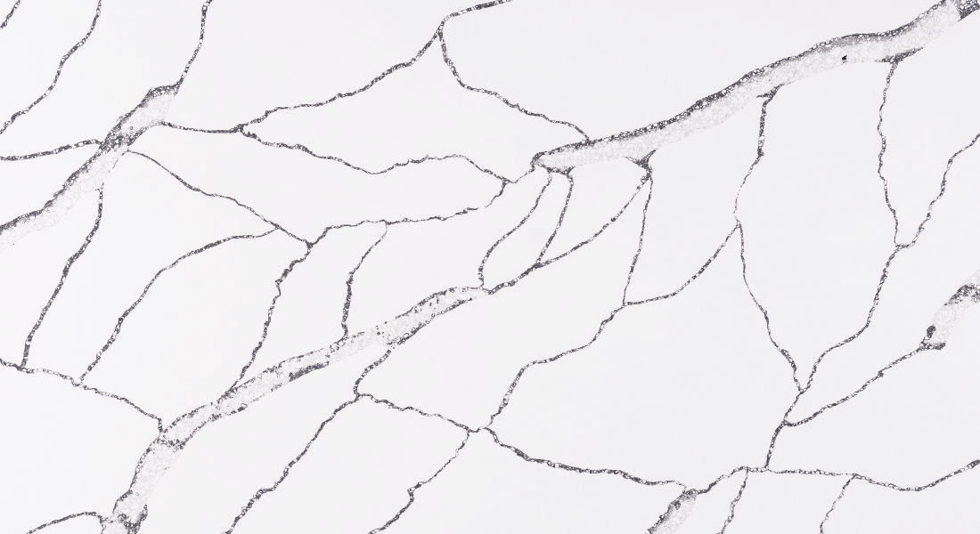 Calacatta Tranquility Paradigm quartz slab in Jaipur