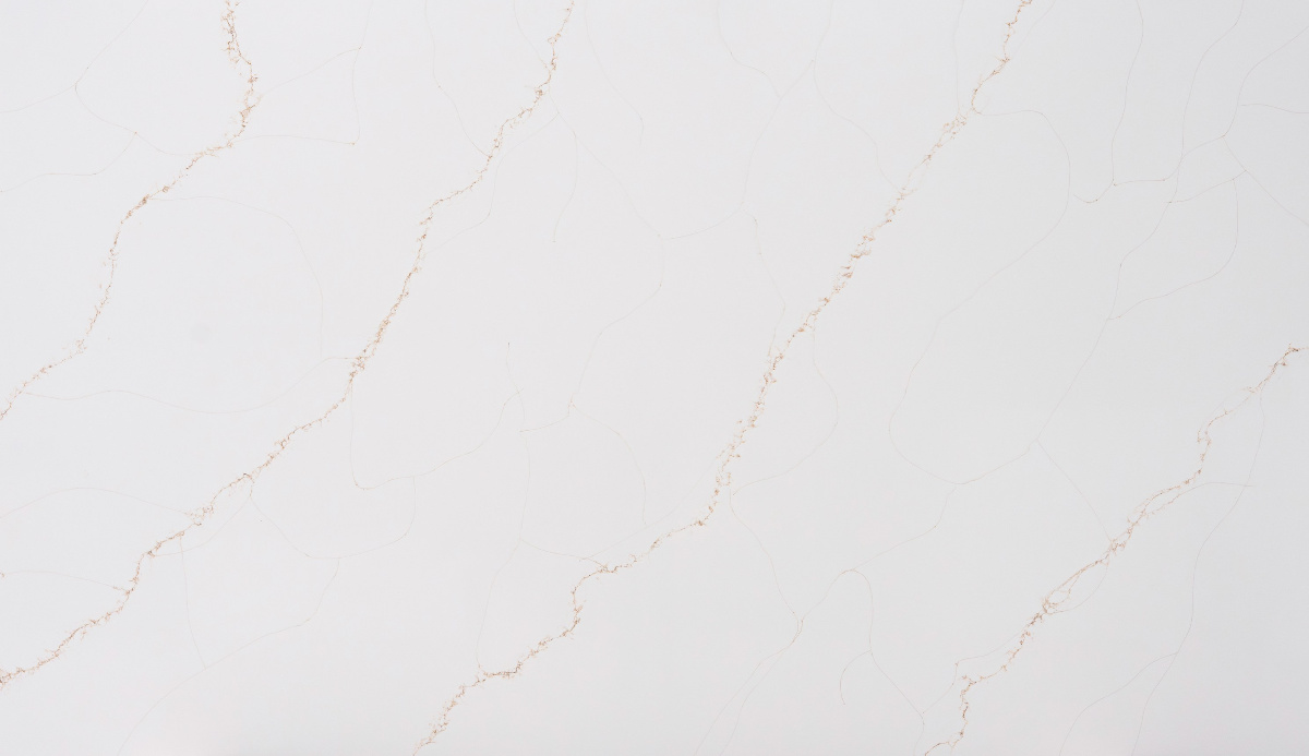 Moggo Gold Paradigm quartz slab detail in Jaipur — KAVITA Stone Boutique